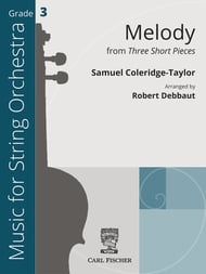 Melody Orchestra sheet music cover Thumbnail
